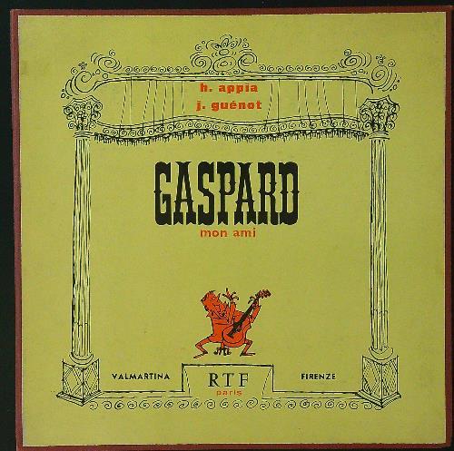 Gaspard mon ami libro + 5 vinili - Appia - copertina