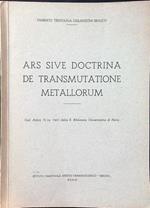 Ars sive doctrina de transmutatione metallorum