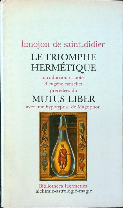 Le triomphe hermetique - Limojon de Saint-Didier - copertina