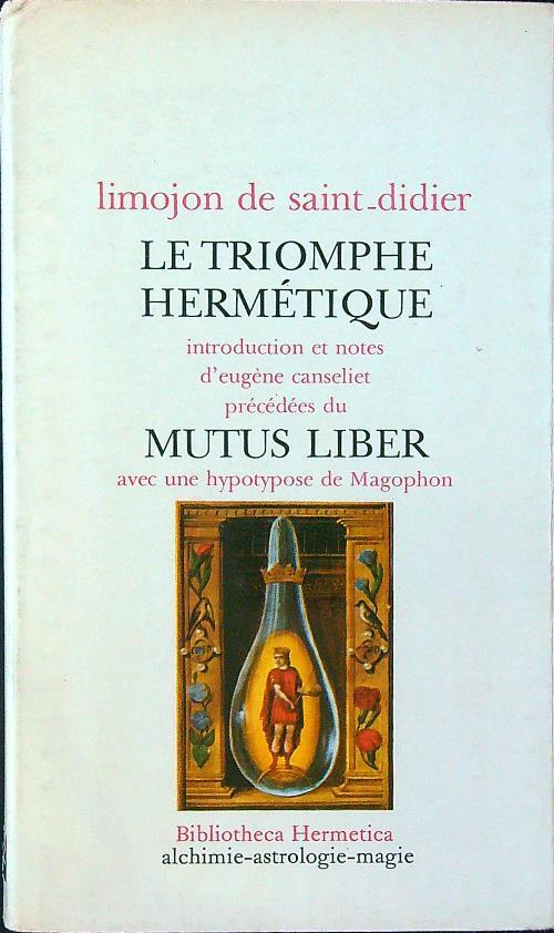 Le triomphe hermetique - Limojon de Saint-Didier - copertina