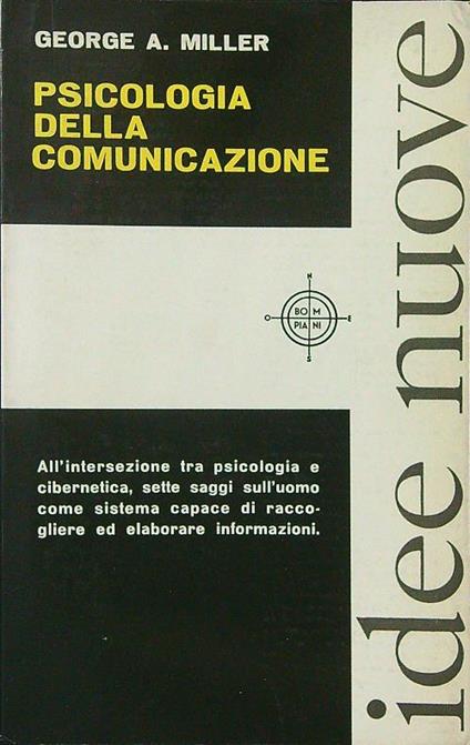 Psicologia della comunicazione - George A. Miller - copertina