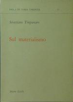Sul materialismo