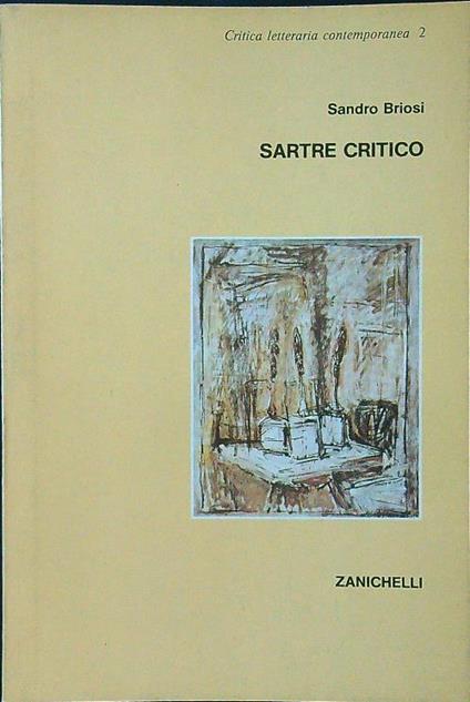 Sartre critico - Sandro Briosi - copertina