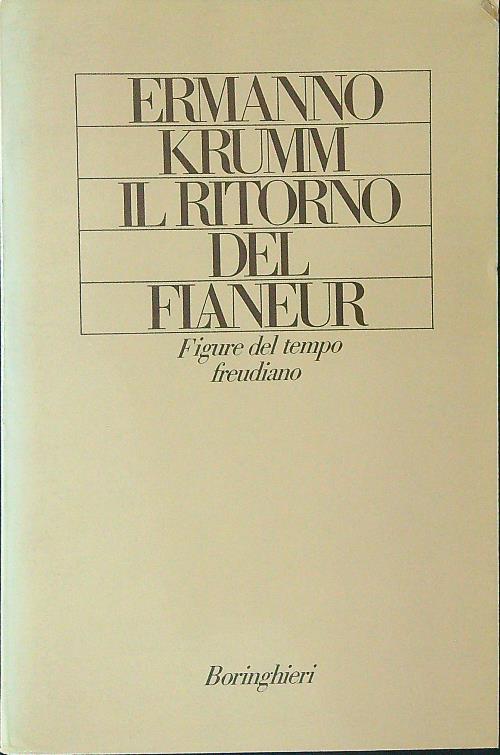 Il  ritorno del Flaneur - Emranno Krumm - copertina