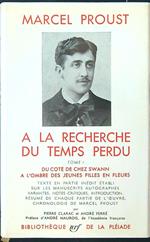 A la recherche du temps perdu tome I