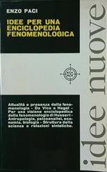 Idee per una enciclopedia fenomenologica