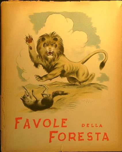 Favole della foresta - copertina