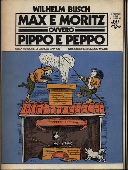 Max e Moritz ovvero Pippo e Peppo - Wilhelm Busch - copertina
