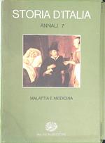 Storia d'Italia Annali 7 Malattia e medicina