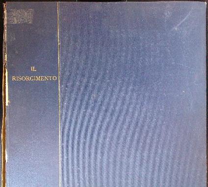 Storia del Risorgimento italiano - Francesco Bertolini - copertina