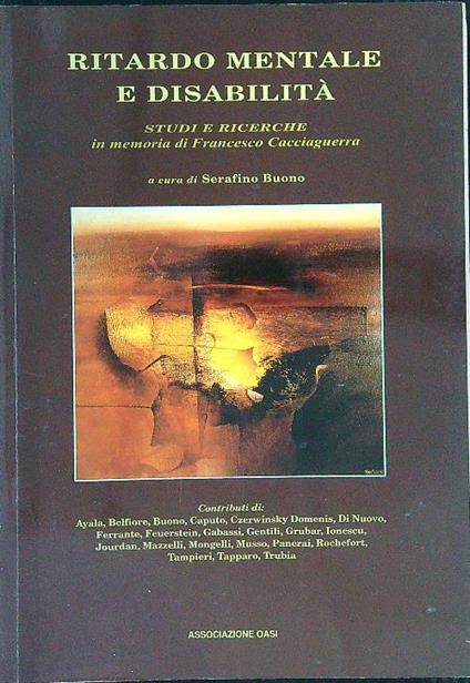 Ritardo mentale e disabilità - Serafino Buono - copertina