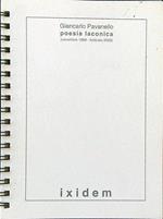 Poesia laconica novembre 1999 - febbraio 2000
