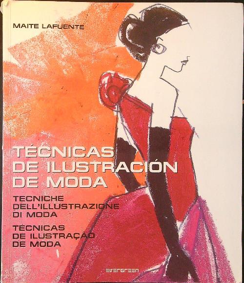 Tecnicas de ilustracion de moda - Maite Lafuente - copertina
