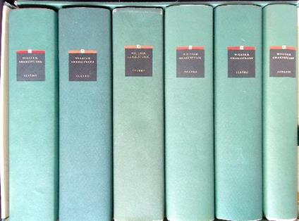 Teatro - Sonetti 6 voll. - William Shakespeare - copertina