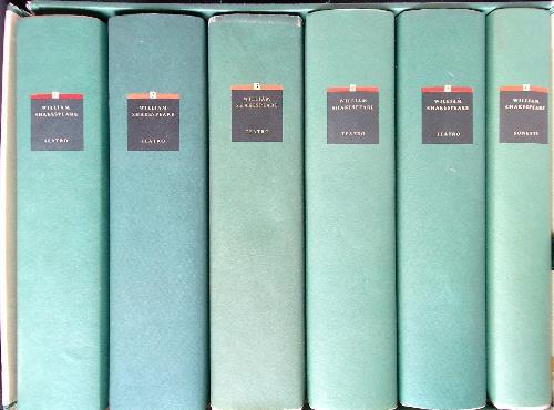 Teatro - Sonetti 6 voll. - William Shakespeare - copertina