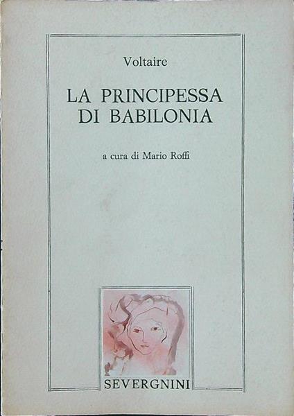 La principessa di Babilonia - Voltaire - copertina