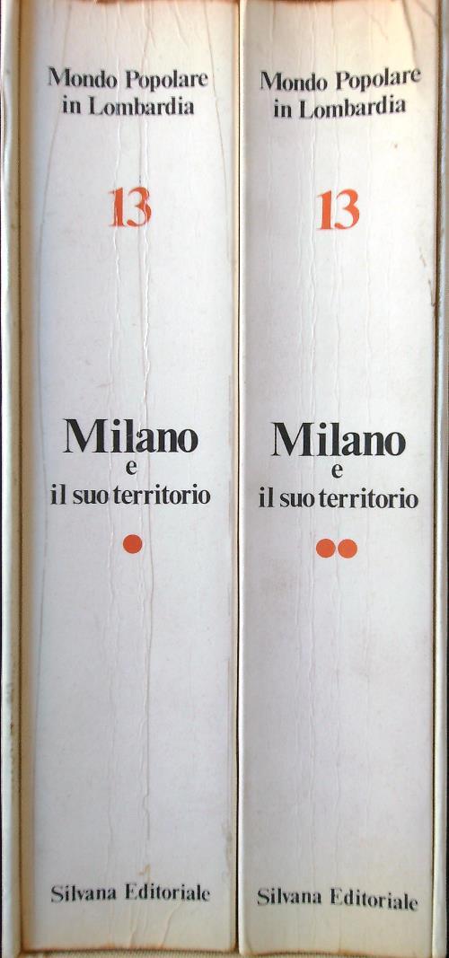 Milano e il suo territorio 2 voll. - copertina