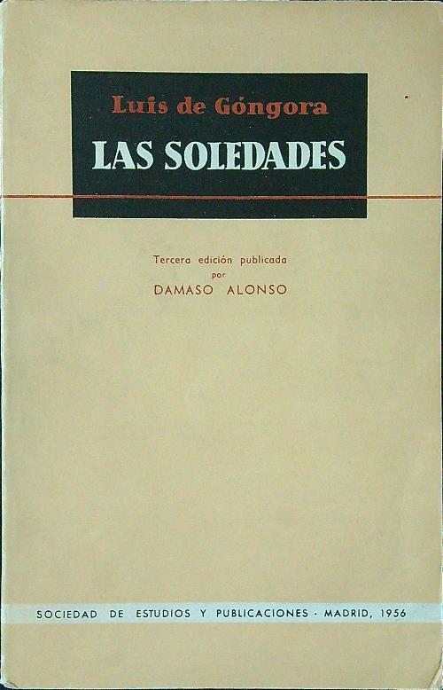 Las soledades - Luis de Gongora - copertina