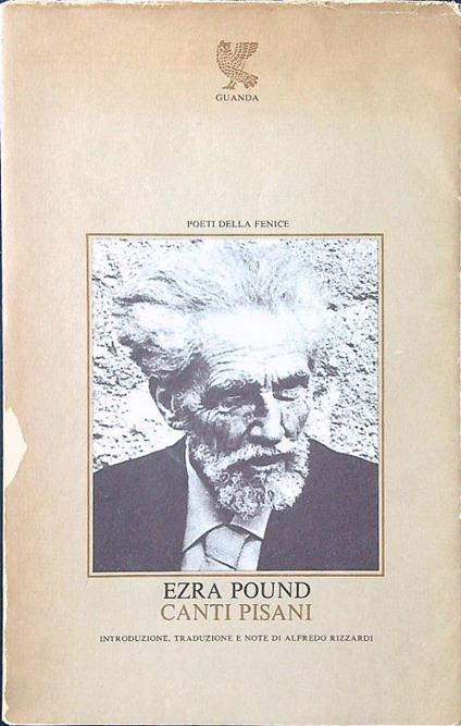 Canti pisani - Ezra Pound - copertina