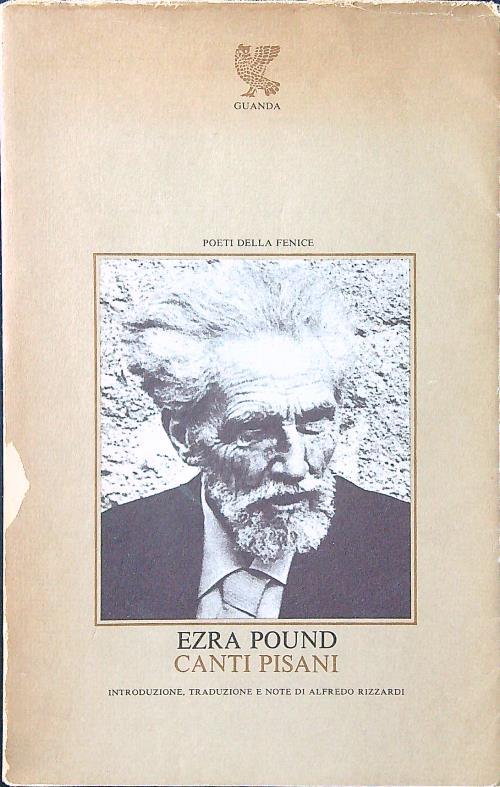 Canti pisani - Ezra Pound - copertina