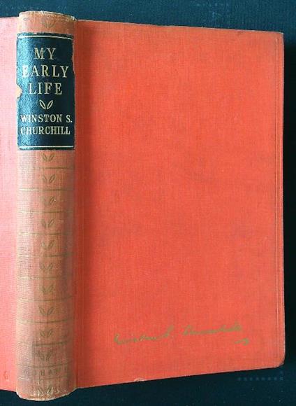 My early life. A Roving Commission - Winston S. Churchill - copertina