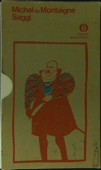 Saggi 2 vv - Michel De Montaigne - copertina