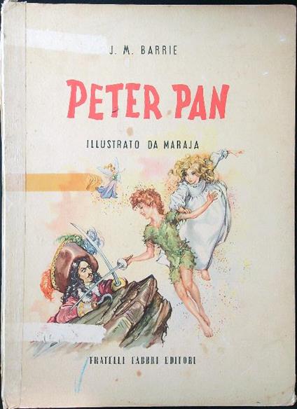 Peter Pan - J. M. Barrie - copertina