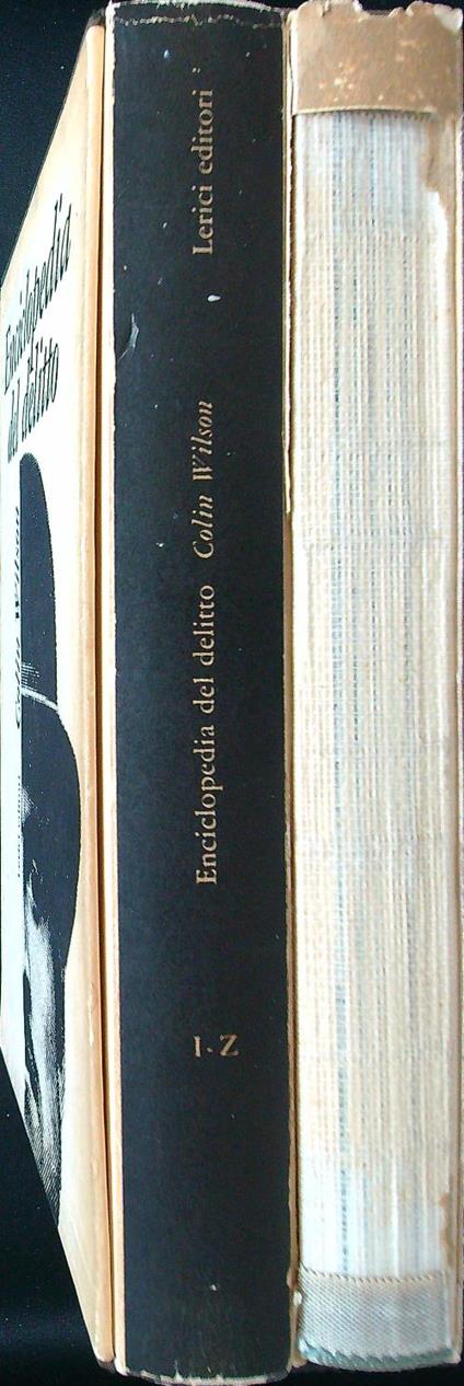 Enciclopedia del delitto 2 voll. - Colin Wilson - copertina