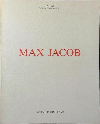 Max Jacob acquarelli e disegni - copertina