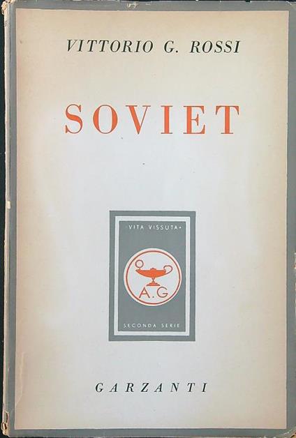 Soviet - Vittorio G. Rossi - copertina