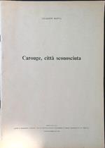 Carouge, città sconosciuta. Atti e rassegna tecnica n. 1-2/gennaio febbraio 1978