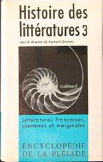 Histoire des litteratures tome 3