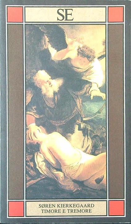 Timore e tremore - Soren Kierkegaard - copertina