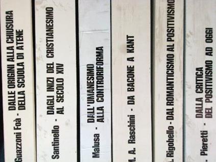 Storia del pensiero occidentale 6 voll. - copertina