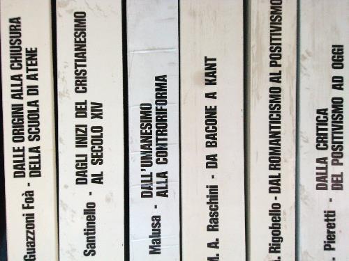 Storia del pensiero occidentale 6 voll. - copertina