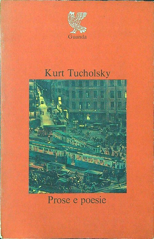 Prose e poesie - Kurt Tucholsky - copertina