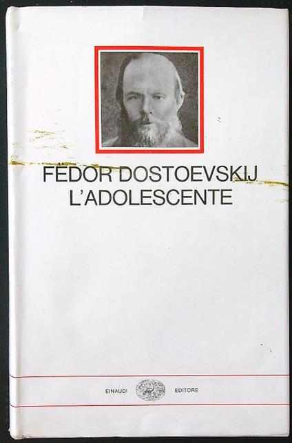 L' adolescente - Fedor Dostoevskij - copertina