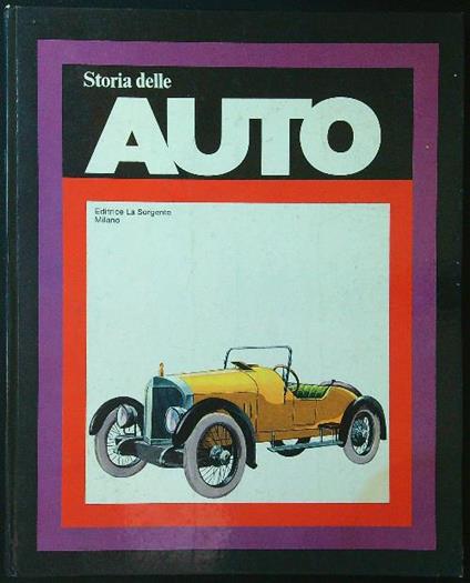 Storia delle auto - Proserpio - copertina