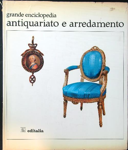 Grande enciclopedia Antiquariato e arredamento 5 voll. - Vittorio De Gaizo - copertina