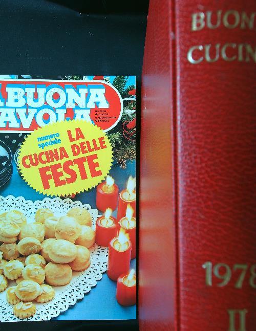 La buona cucina 1978 raccolta 2 voll. La buona tavola - copertina