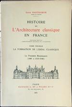 Histoire de l'architecture classique Tome I - 4 vv
