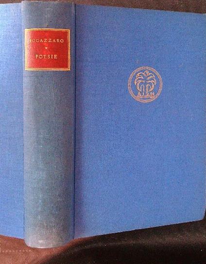 Poesie - Antonio Fogazzaro - copertina