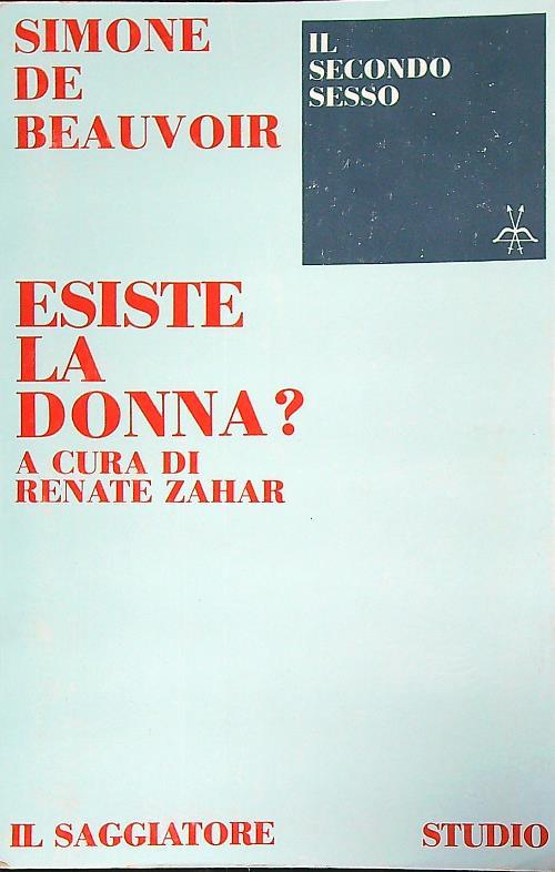 Esiste la donna? - Simone De Beauvoir - copertina