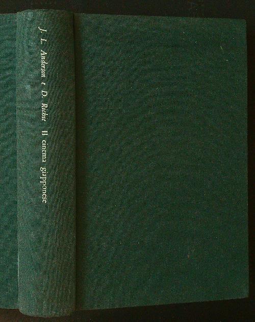 Il cinema giapponese - Anderson - copertina