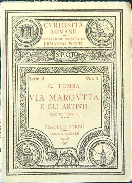 Via Margutta e gli artisti - Casimiro Tomba - copertina