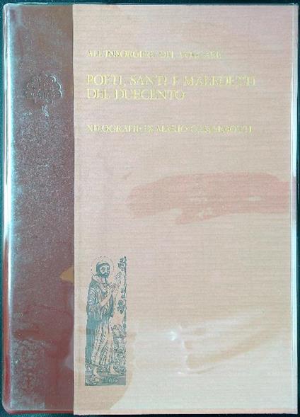 Poeti, santi e maledetti del Duecento. Xilografie di Mario Gambedotti - copertina