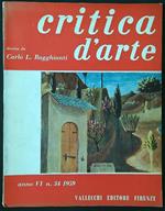 Critica d'arte n. 34/luglio-agosto 1959