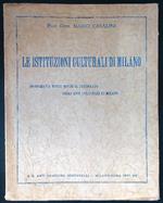 Le istituzioni culturali di Milano