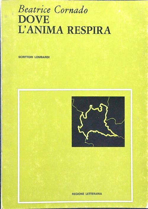 Dove l'anima respira - Beatrice Cornado - copertina