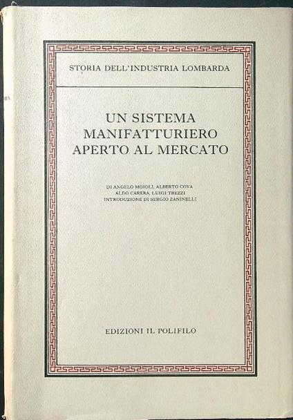 Un sistema manifatturiero aperto al mercato - copertina